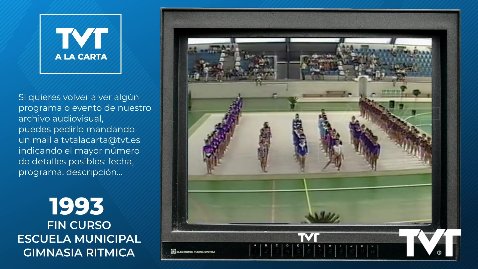100 - Fin Curso Gimnasia Rítmica 1993